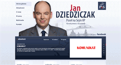 Desktop Screenshot of dziedziczak.pl